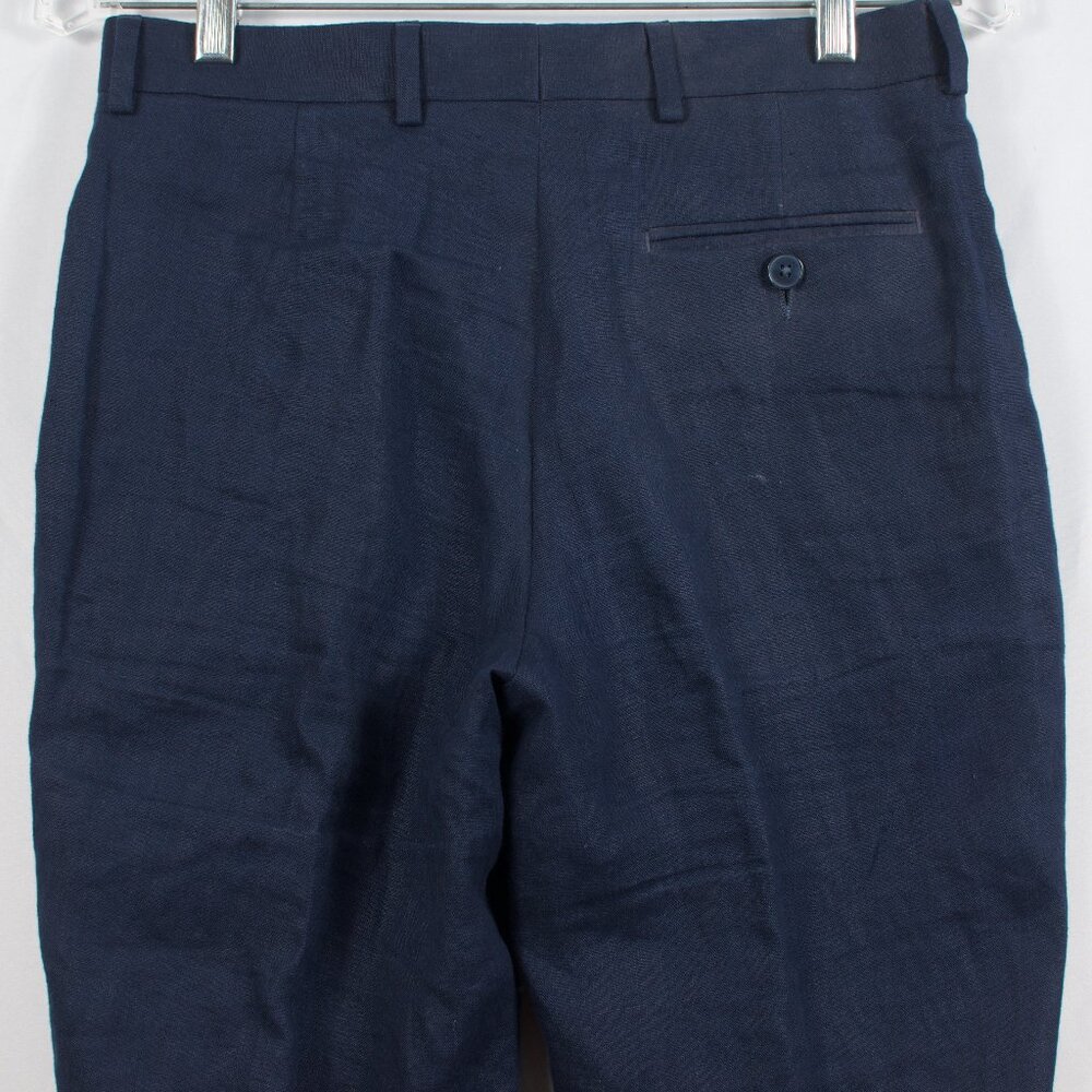 Lauren Ralph Lauren Women's Trouser Blue  Linen